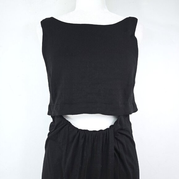 A.L.C. Hilseth Black Sleeveless Cut OUt Maxi Dress - Picture 8 of 15